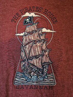 Savannah Georgia Pirate's House Restaurant Tee